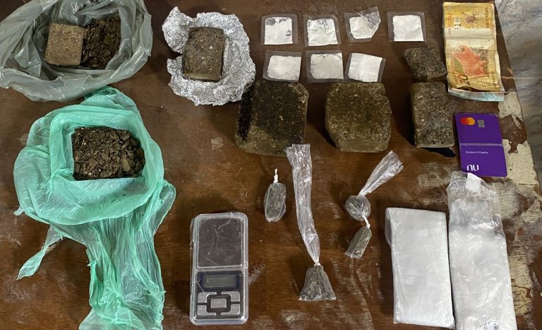 Suspeito de tráfico é preso pela PM em Monte Santo