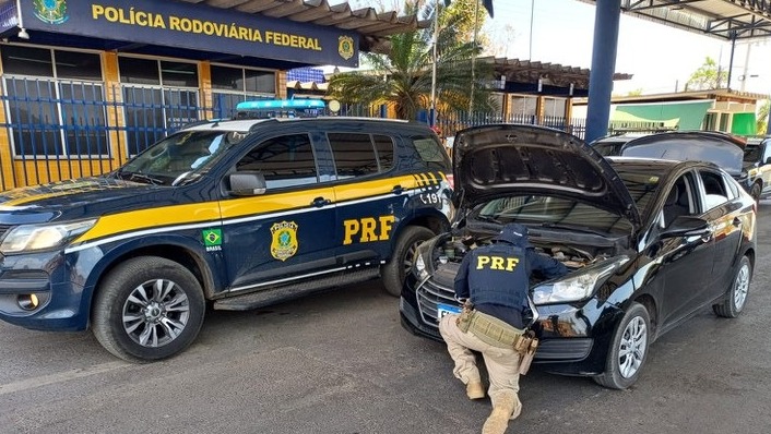 Veículo furtado é recuperado pela PRF em Barreiras menos de 30 dias após o crime