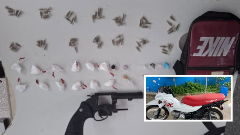 PERTO DO PEDÁGIO! Bandido na moto mete bala na Rondesp, cai e morre em Simões Filho
