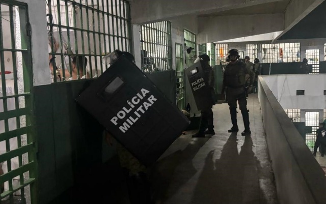OPERAÇÃO MUTE: Ação em presídio baiano apreende drogas e celulares