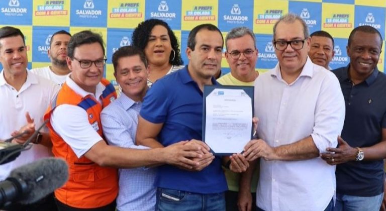 Encosta da Saramandaia será “construída em tempo recorde”, diz Luiz Carlos