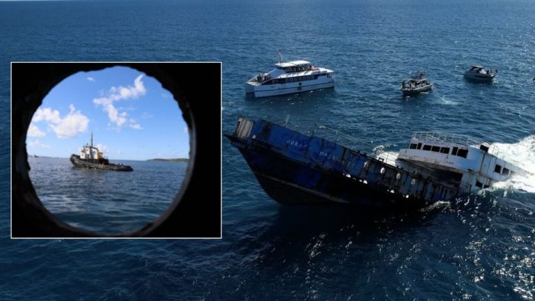 Ferryboat Juracy Magalhães é afundado de forma controlada na BTS para abrigar espécies marinhas
