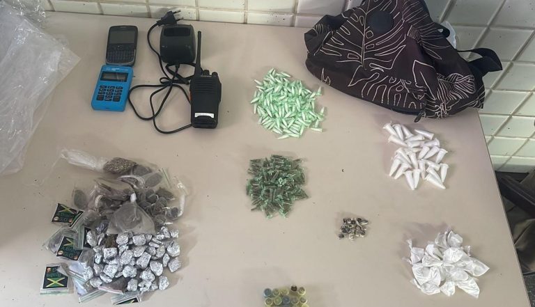 PM prende homem com drogas em São Cristovão