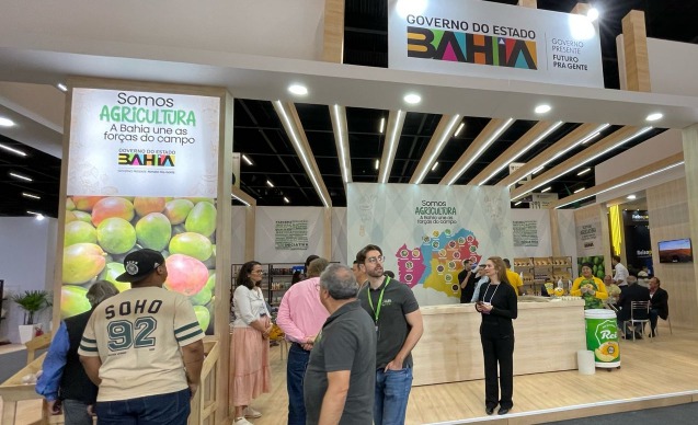Pelo 2º ano consecutivo, Seagri participa da maior feira de fruticultura da América Latina