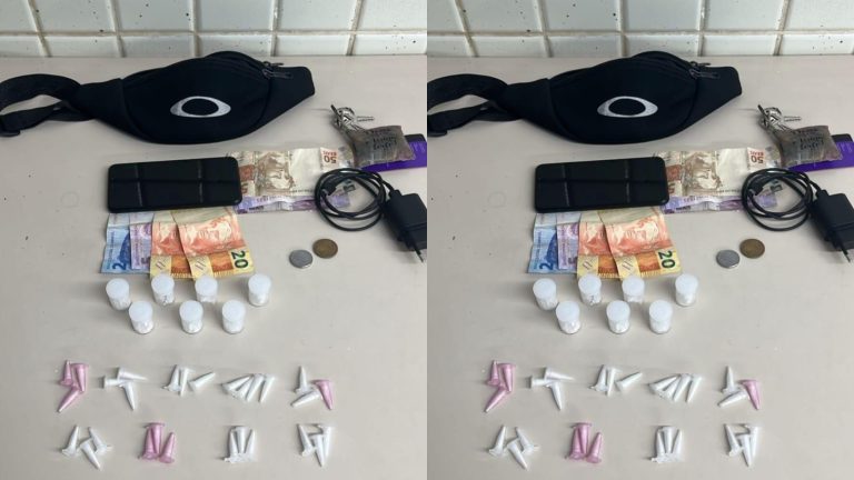 BATIDA DA PM! Traficantes tentam fugir, mas são pegos com cocaína em Cajazeiras VIII