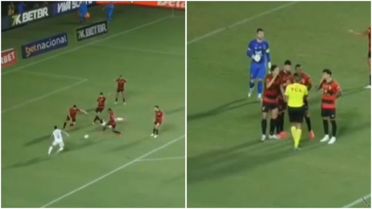 CONSTRANGEDOR! Arbitragem inventa pênalti e Palmeiras ganha do Sport