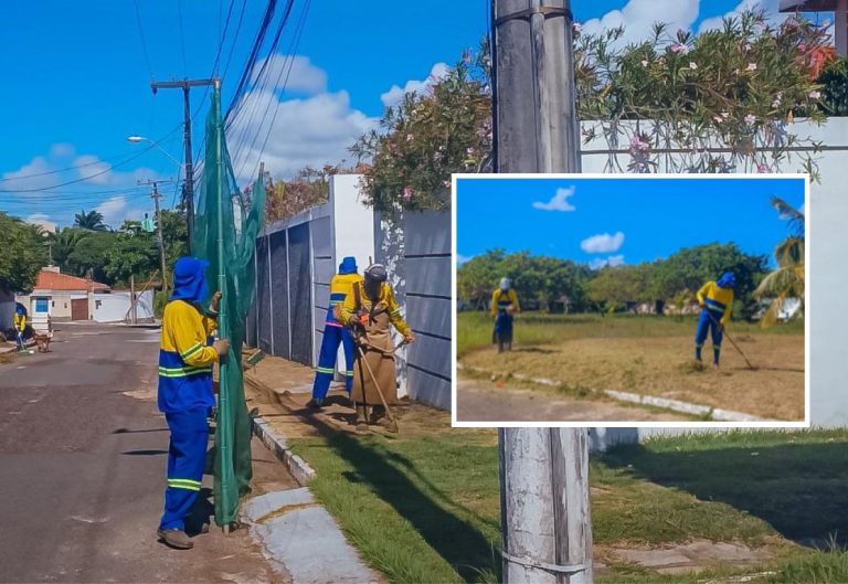 Prefeitura de Lauro de Freitas intensifica serviços de limpeza em Vilas do Atlântico