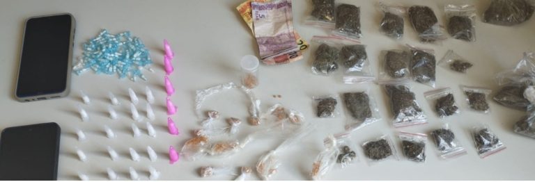 Suspeito de tráfico é preso pela PM em Saubara