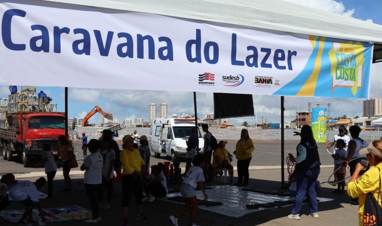 Caravana do Lazer desembarca na Chapada Diamantina neste mês de abril com muita capacitação e lazer para a comunidade