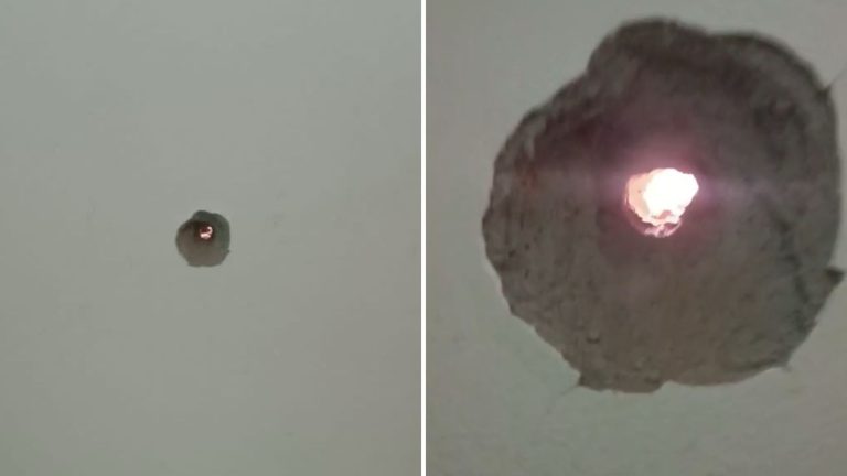 BROCOU A PAREDE! Pânico após tiro atingir imóvel entre Santo Inácio e Mata Escura