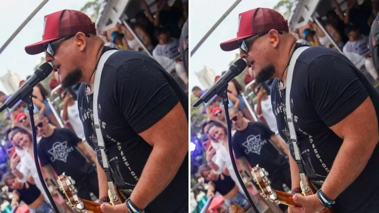 “PODE IR EMBORA”: Vocalista da banda Raimundos expulsa esquerdista do show