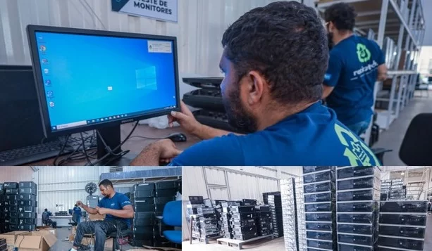 Ministério das Comunicações recebe doação de 1,5 mil computadores para programa de inclusão digital