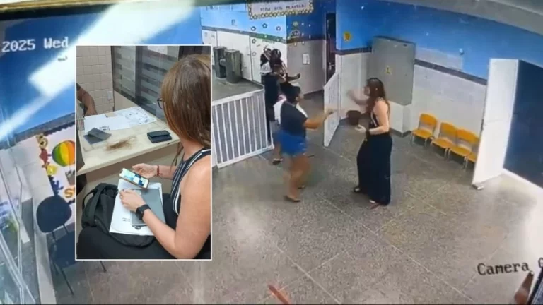 Diretora de creche é agredida por mãe de aluno no IAPI; assista