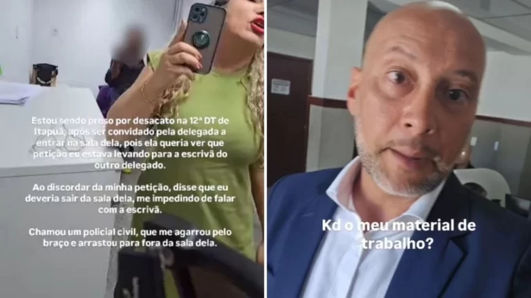 DEU BO! Advogado acusado de desacatar delegada é preso em Itapuã