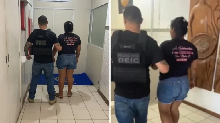 FORAGIDA CAIU! Acusada de tráfico é capturada após tentar escapar pela porta dos fundos em Anagé