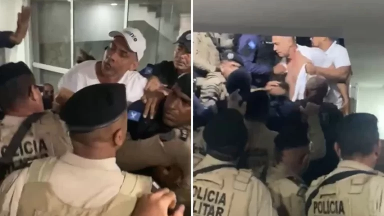 EXCLUSIVO! Confusão entre policiais e guardas municipais durante prisão de líder sindical na CMS