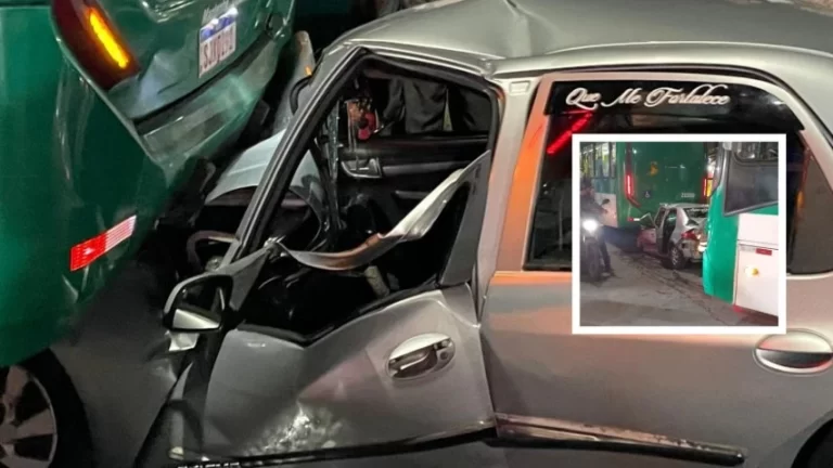 GRAVE ACIDENTE NO ARENOSO: Carro colide com ônibus e é atingido por outro coletivo