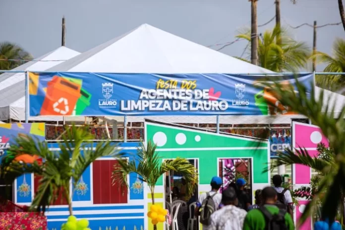 homenageia agentes de limpeza