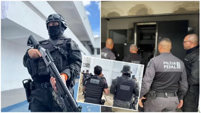 Conjunto Penal de Eunápolis passa por vistoria da Força Penal Nacional
