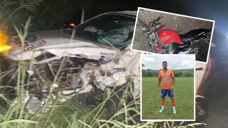 TRAGÉDIA: Jovem morre em acidente na br-116 após sair de partida de futebol em Santa Bárbara