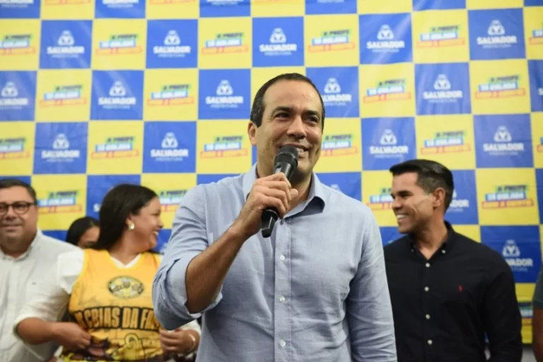 Bruno Reis anuncia antecipação dos salários dos servidores para o dia 18 e ponto facultativo em 20 e 23 de junho