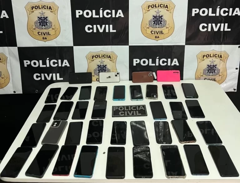Polícia Civil recupera 36 celulares furtados durante o São João de Cruz das Almas
