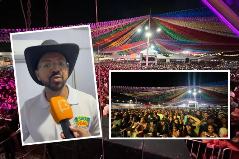 Prefeito Eriton Ramos celebra público de 20 mil pessoas e impacto econômico no 1º dia do São João de Candeias