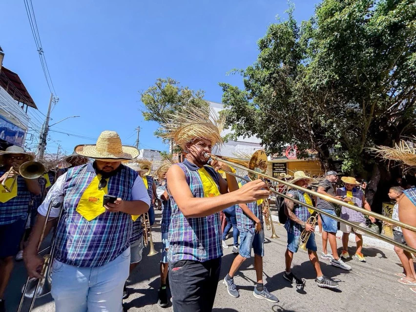 Dezenas de famílias participam de arrastões juninos no 2º dia do Pedrão de Lauro 1 - Dezenas de famílias participam de arrastões juninos no 2º dia do Pedrão de Lauro