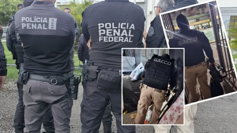 OITAVA FASE: Operação Mute mira articulações criminosas na Penitenciária Lemos de Brito