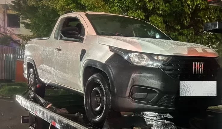 Veículo roubado é recuperado pela PM em Nova Brasília
