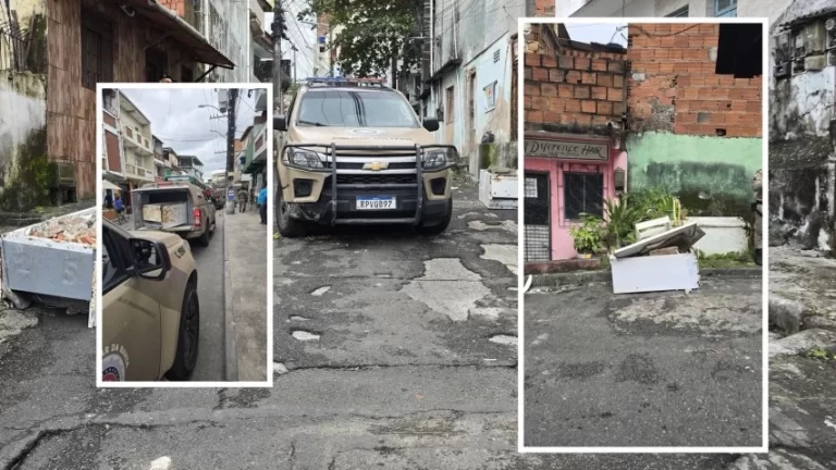 ABRE CAMINHO: PM faz operação para remover barricadas em Tancredo Neves