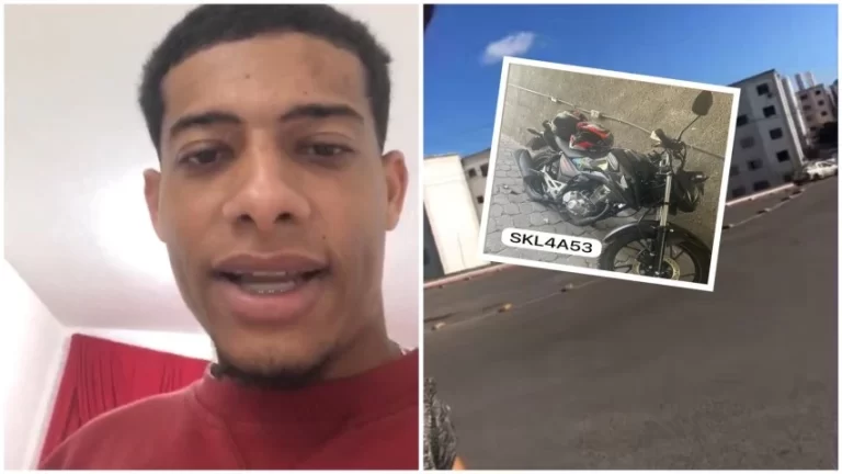 “GOLPE EM CIMA DO GOLPE”: Influenciador tem moto roubada e relata que companheira fez Pix para falsa devolução