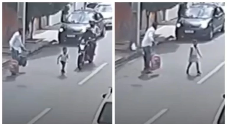 DESESPERO: Criança é atropelada em Jequié após sair da escola