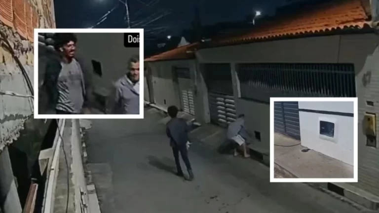 PREJUÍZO! Dupla criminosa furta hidrômetros e deixa rua alagada em Feira de Santana; assista