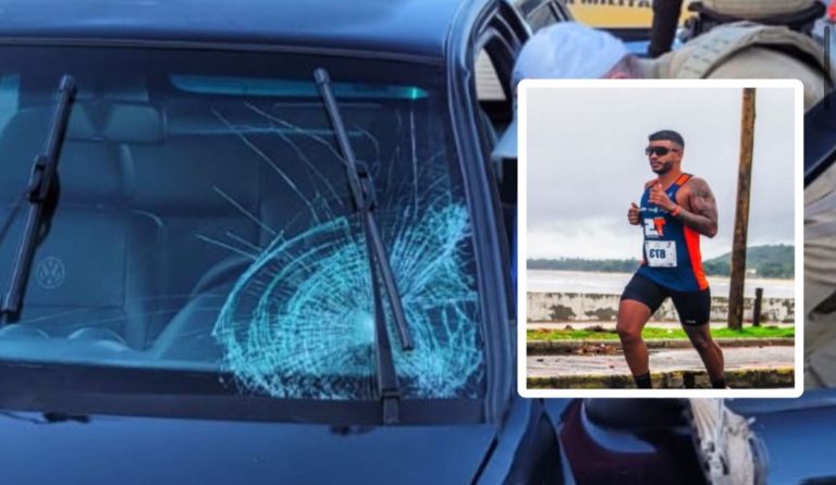 Atleta baiano é atropelado por motorista bêbado na Maratona de Florianópolis