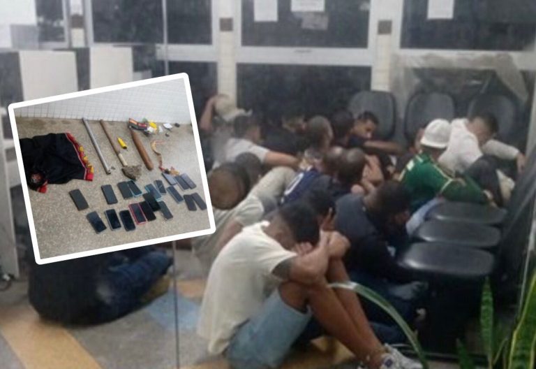 LAMENTÁVEL: Integrantes da Bamor presos após agredirem torcedores do Vitória