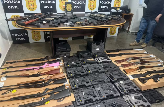 Polícia descobre esquema interestadual do BDM para compra de armas