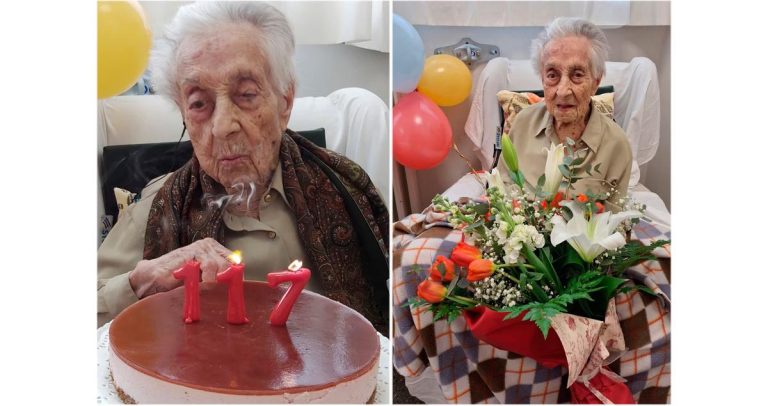 Mulher mais velha do mundo, espanhola María Branyas, morre aos 117 anos