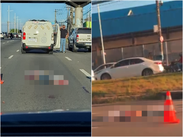 NA FRENTE DA ESTAÇÃO: Homem é atropelado enquanto atravessa pista em Mussurunga