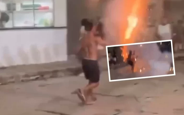 Jovem sofre grave acidente durante guerra de espadas em Cruz das Almas