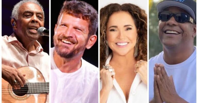 FESTIVAL VIRADA SALVADOR: Último dia terá Família Gil, Daniela Mercury, Saulo e Psirico