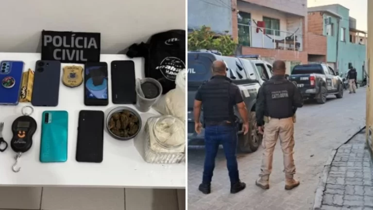 CASAL DO TRÁFICO: Dupla é presa com drogas em operação em Porto Seguro