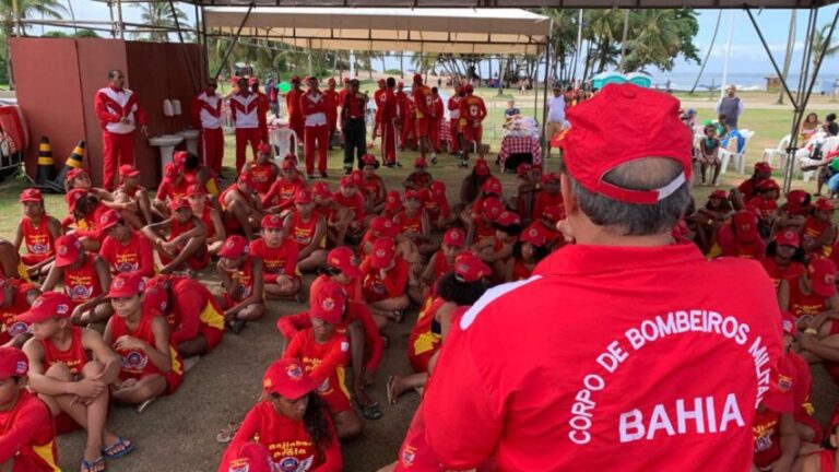 5ª edição do Projeto Anjinhos da Praia inicia primeira turma nesta segunda, dia 8
