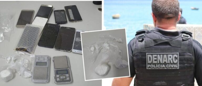 A CASA CAIU: Traficante que pretendia vender drogas no carnaval é preso na Barra