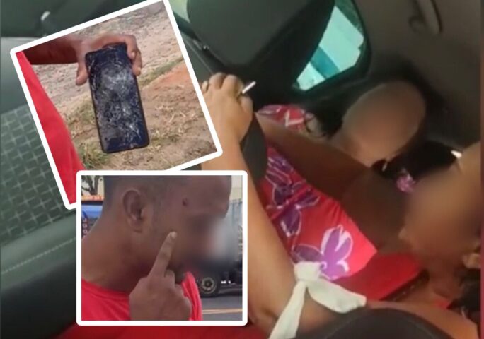 ABSURDO! Motorista por app é agredido com mordida e tem celular quebrado por passageira em Salvador