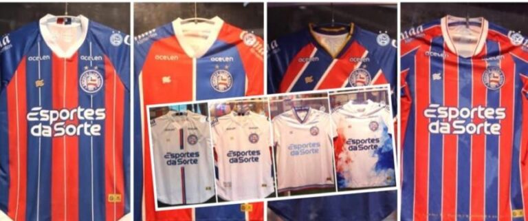 Bahia divulga camisas finalistas do concurso ‘Manto do Esquadrão’
