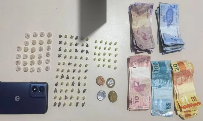 CALABETÃO: Suspeito é baleado em confronto e drogas são apreendidas