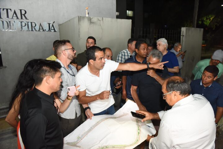 No primeiro dia útil de 2024, Bruno Reis vistoria cinco obras da Prefeitura em Salvador