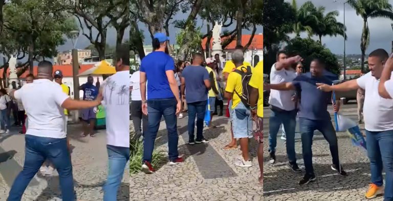 Apoiadores de Bruno Reis e Geraldo Junior protagonizam confusão no Bonfim