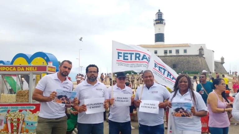 “SISTEMA VAMPIRO”: Fetrab defende no 1° de Maio o fim da escala 6X1 e melhorias no Planserv